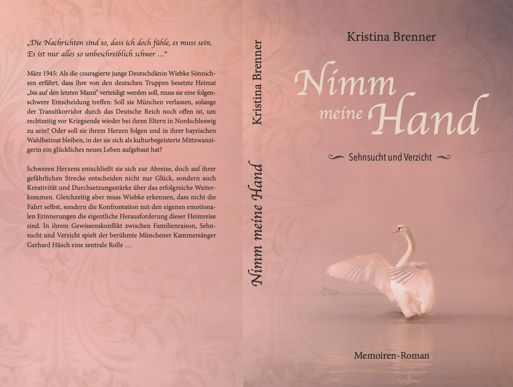 Buchcover von Nimm meine Hand von Kristina Brenner